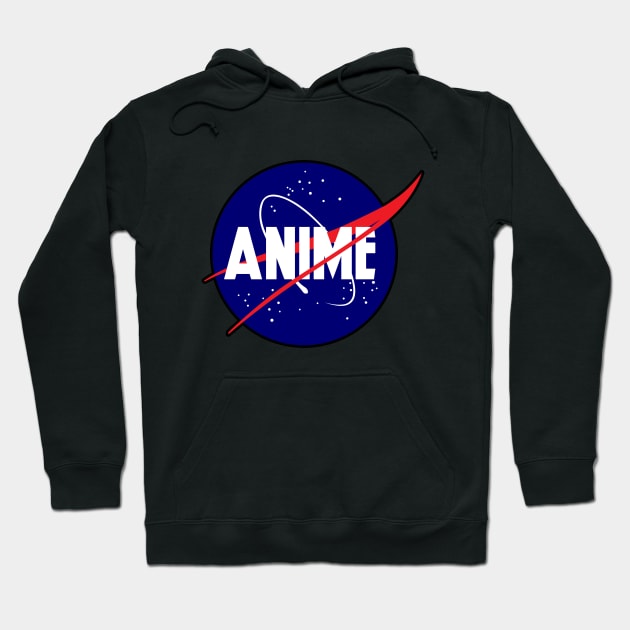 Anime Nasa Logo Hoodie by MigiDesu